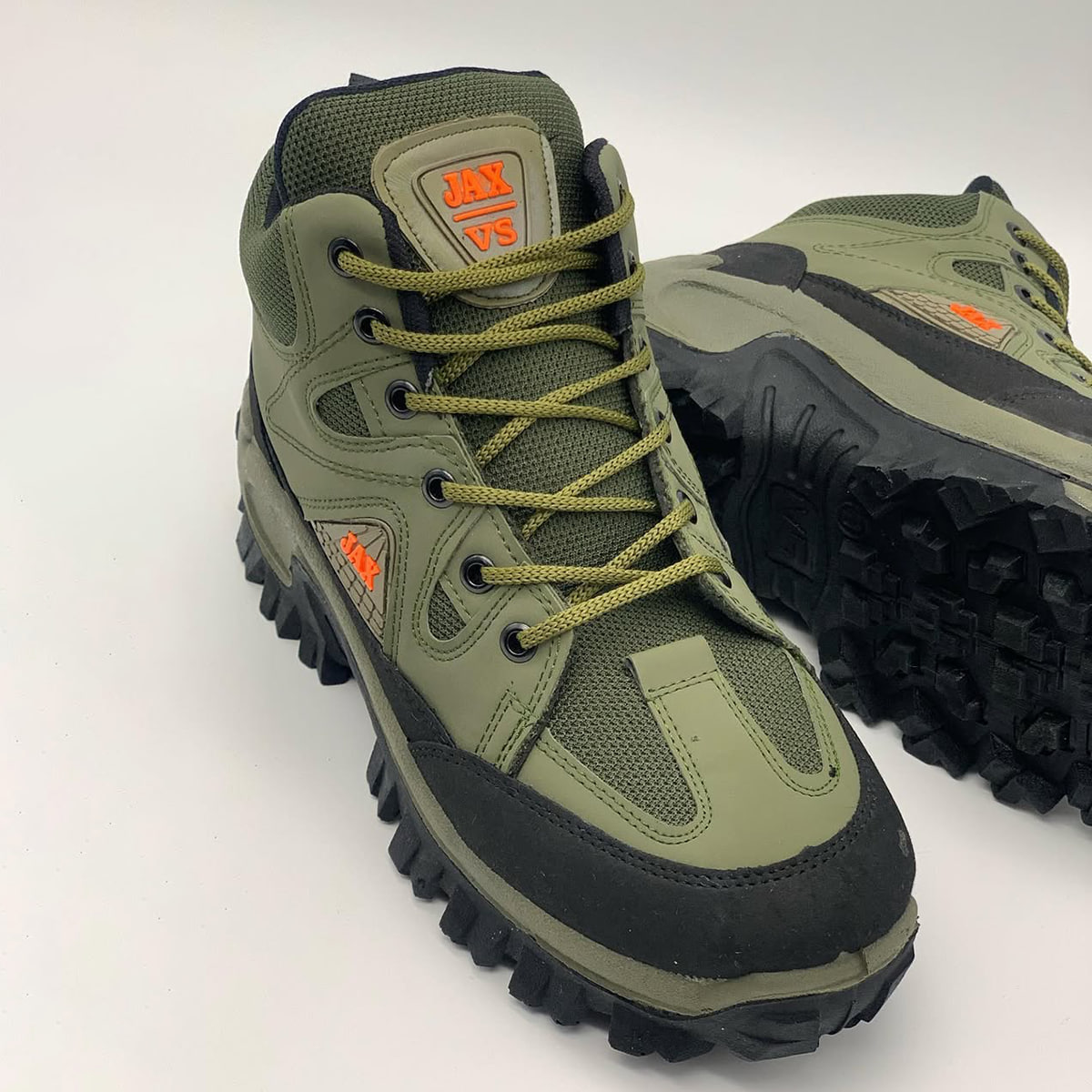 کفش ساقدار مردانه سبز مدل JAX