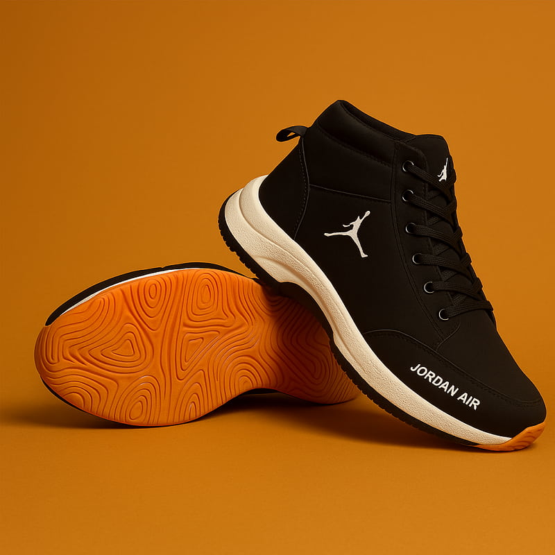 کفش اسپرت مردانه جردن مشکی مدل Avin